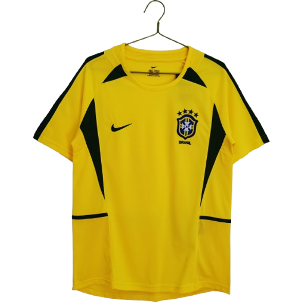 Camiseta Retro Brasil 2002 1º Equipación