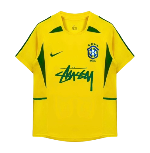 Camiseta Brasil x Stussy