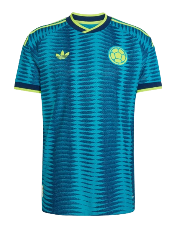 Camiseta Colombia Mundial 2026 2º Equipación
