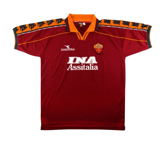Camiseta Retro AS Roma 98/99 1º Equipación