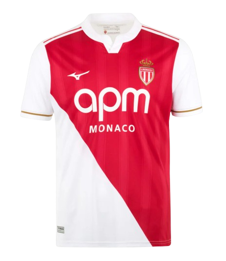 Camiseta AS Mónaco 25/26 1º Equipación