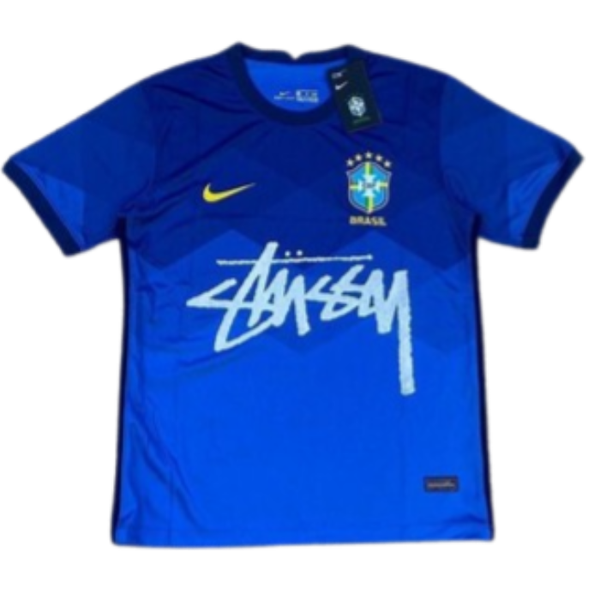 Camiseta Brasil x Stussy