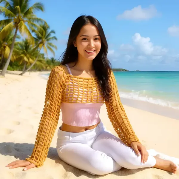 Crop top Caramela