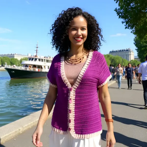 Gilet Melanzana
