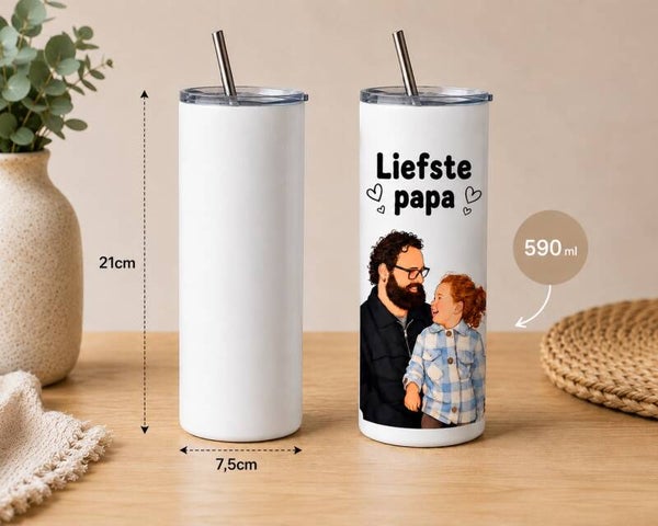 Gepersonaliseerde RVS Thermobeker