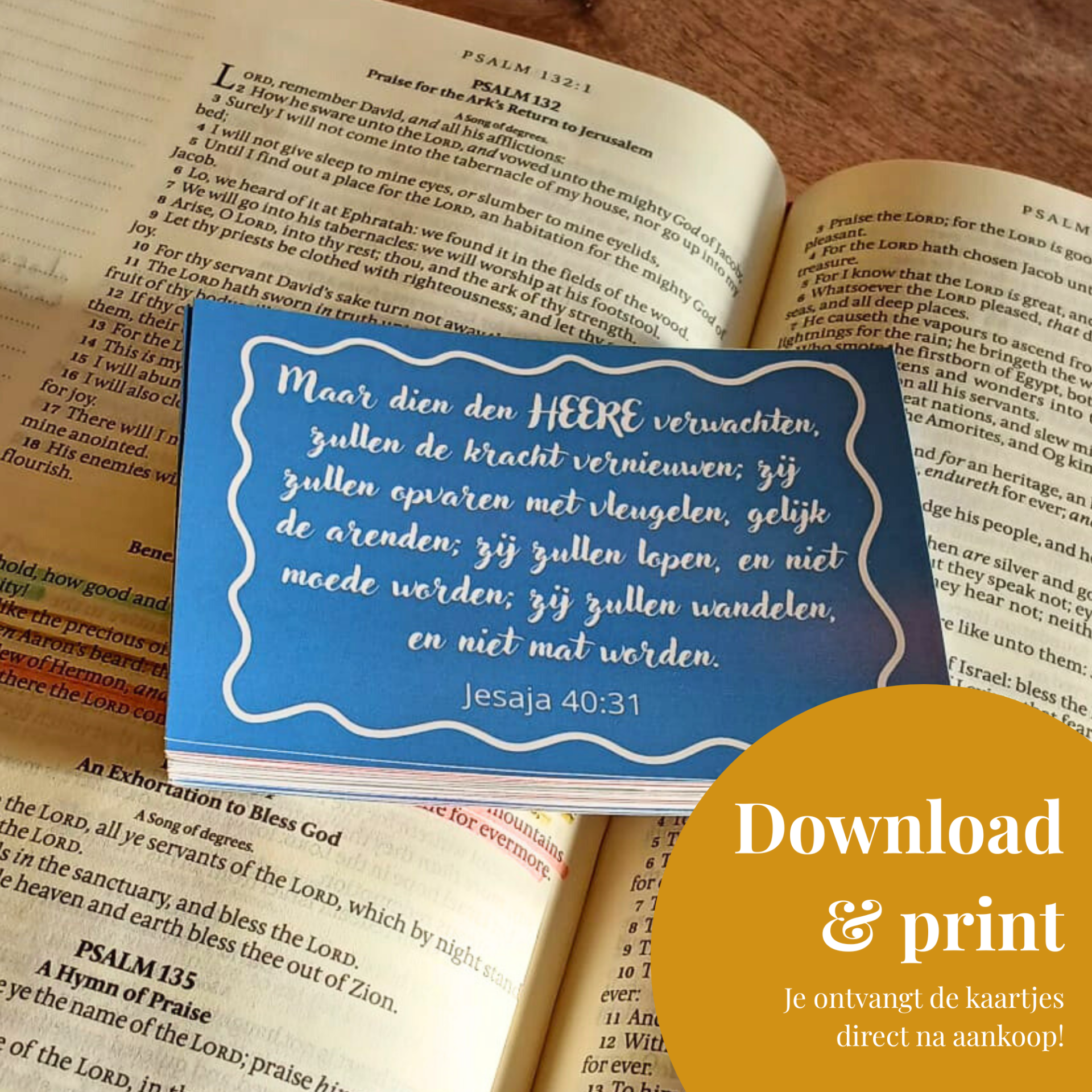 Moederschap in Vertrouwen | Bijbel memoriseerkaartjes | Rust, hoop en Gods beloften voor jou en je gezin