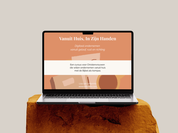 Online ondernemen Vanuit Huis, In Zijn Handen