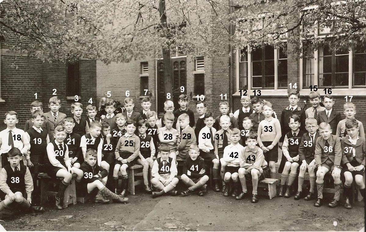 1939 / 1940 - klas 3 / Jaren 1900 - 1945 / Aloysius lagere school