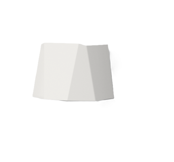 GARDD-A3WALL-FACET-WHITE