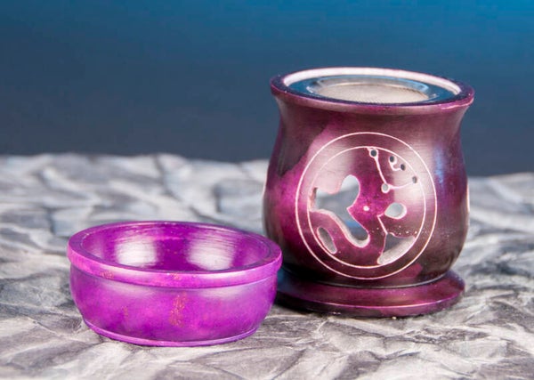 Aromalampe OM violett