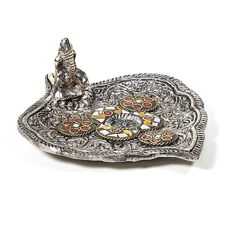 Halter für Räucherkegel Ganesha