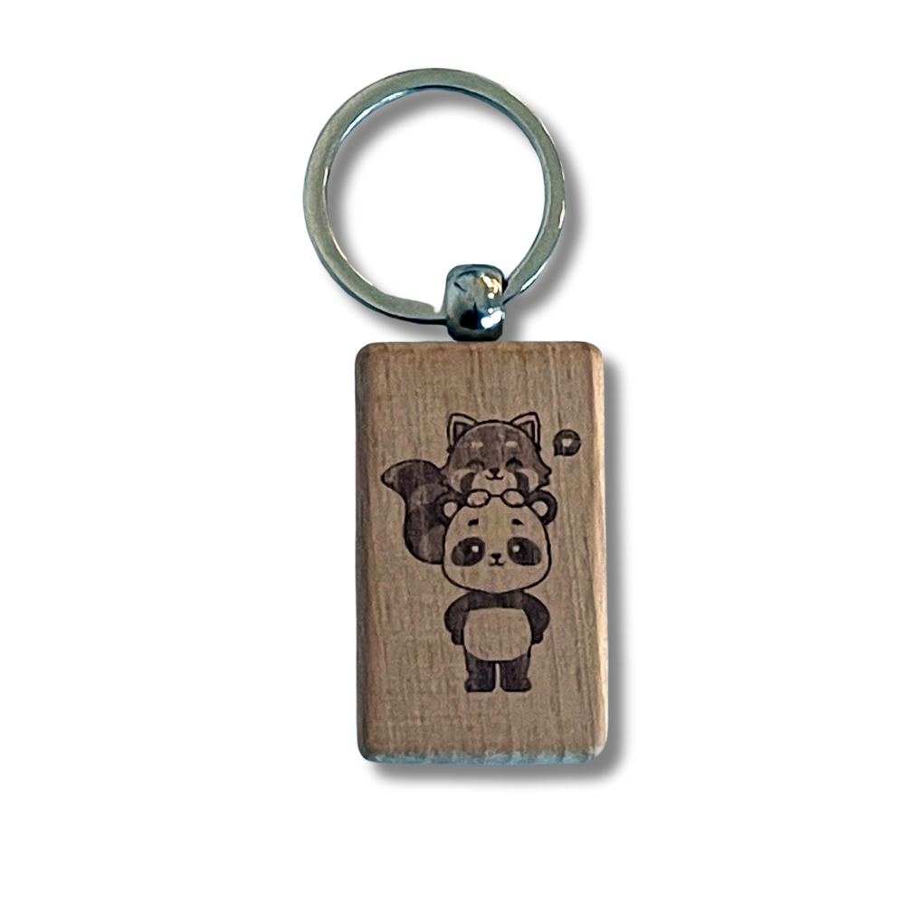 SLEUTELHANGER | PANDA EN VOS