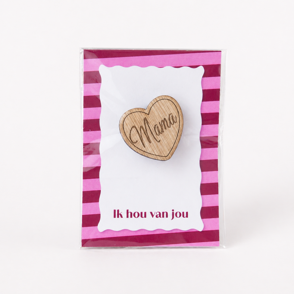 BROCHE | MAMA | ROZE