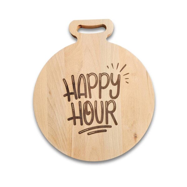 BORRELPLANK | HOUT | HAPPY HOUR