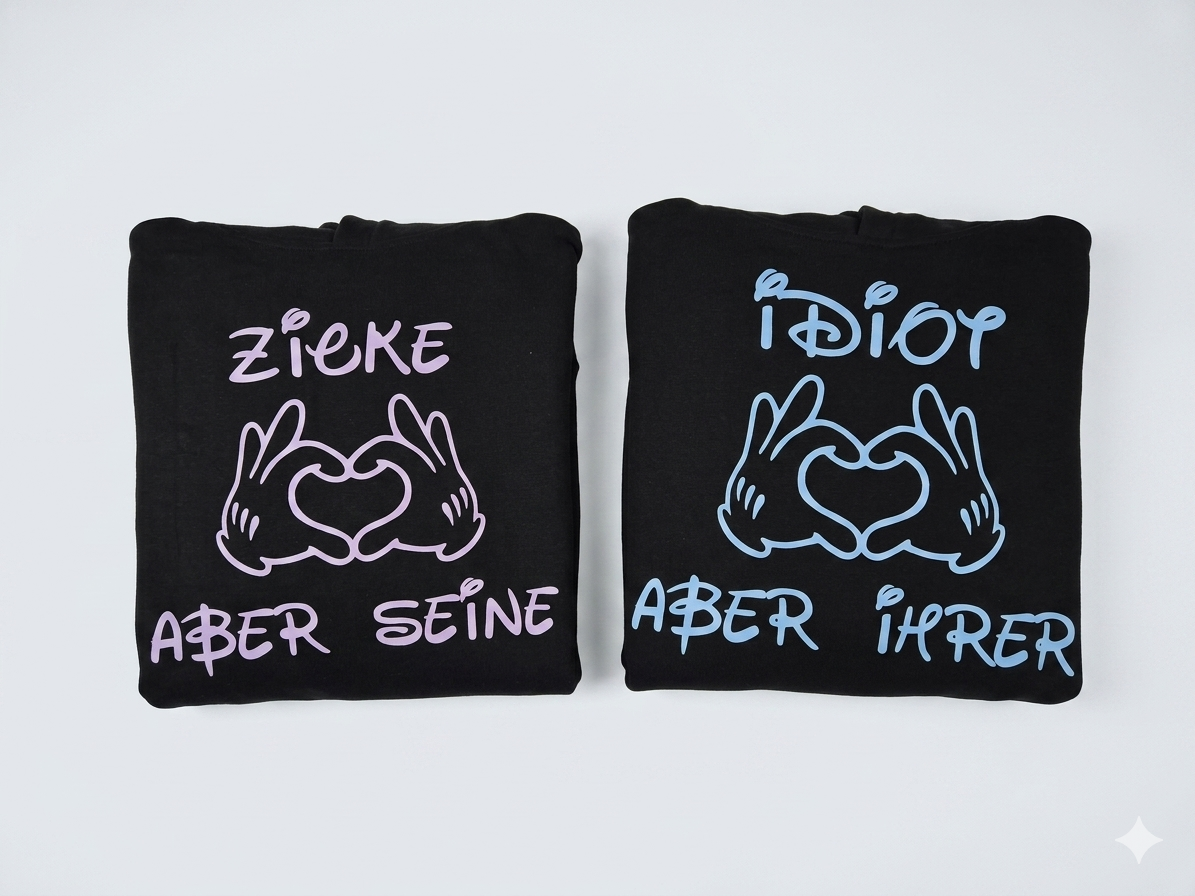 Couple Hoodies das Stück ab