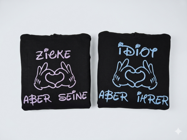 Couple Hoodies das Stück ab
