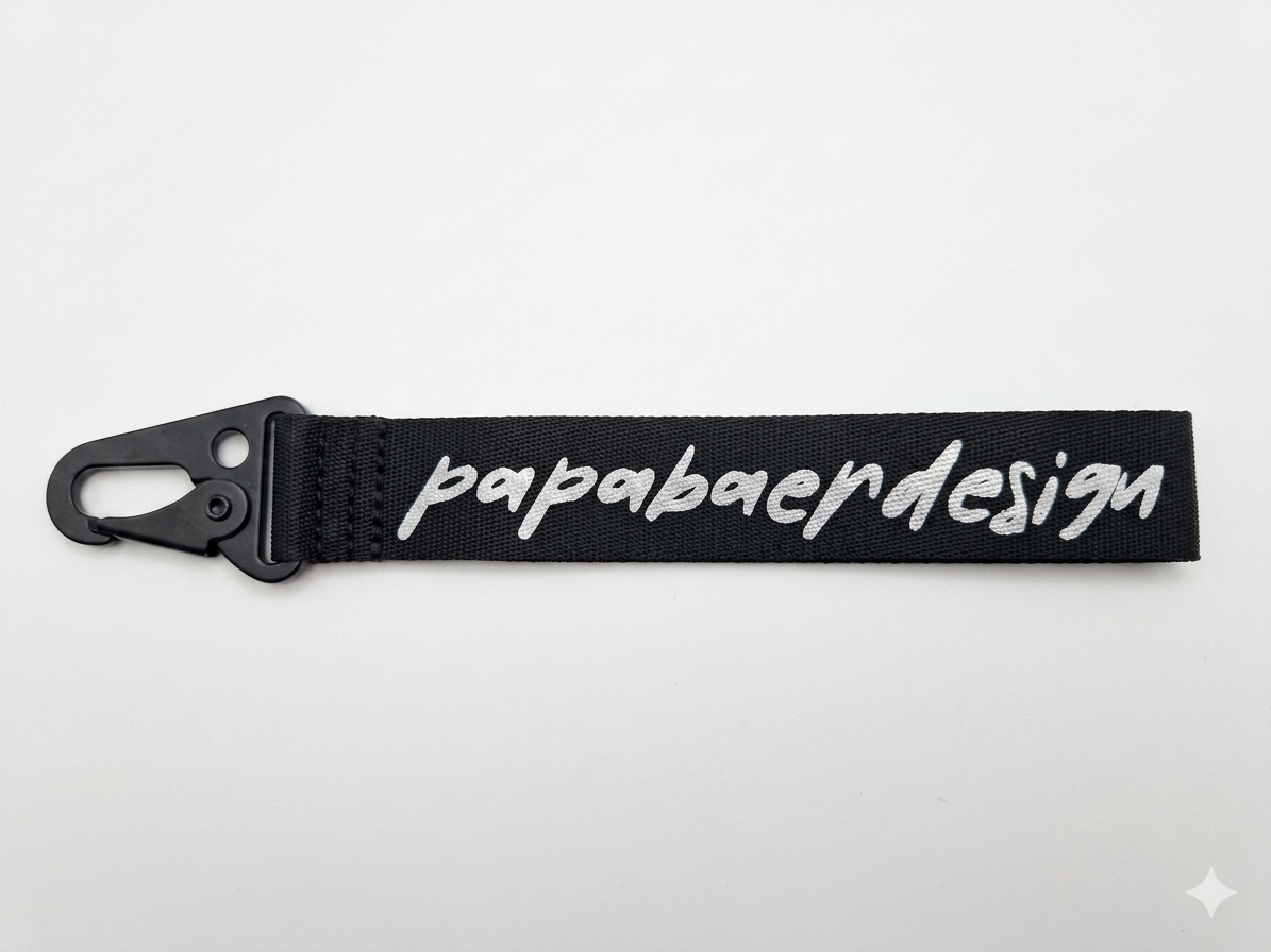 Schlüßelbänder mit Karabiner mit individuellem Aufdruck