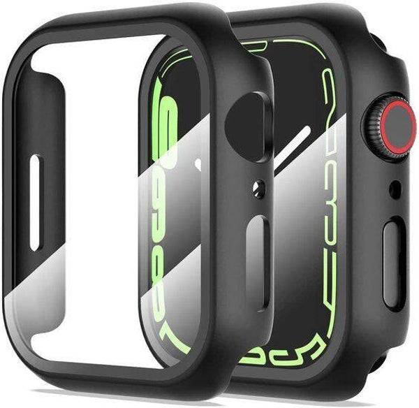 Apple Watch Series 7 45mm - 360 Case - Zwart