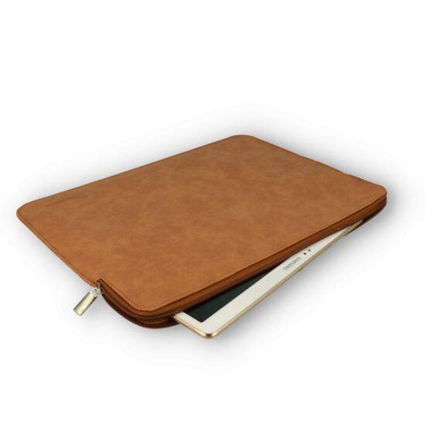 CaseMania Luxe Laptop/MacBook Sleeve - 15.6 Inch - Bruin