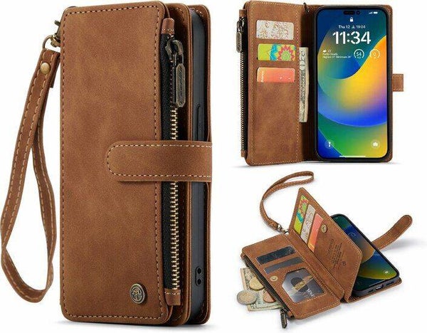 CaseMania - Wallet Case - iPhone 12 Pro - Bruin