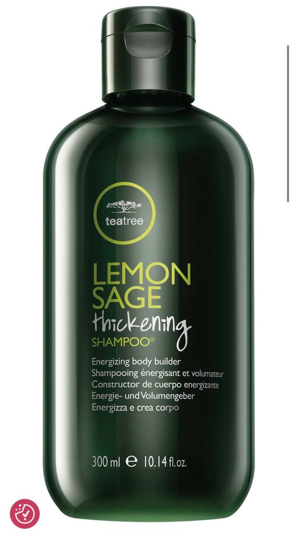 Lemon Sage Thickening Shampoo, 300 ml