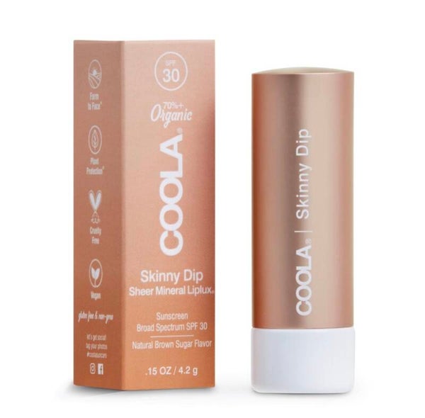 COOLA Mineral Liplux SPF30 – Skinny Dip 4,2g