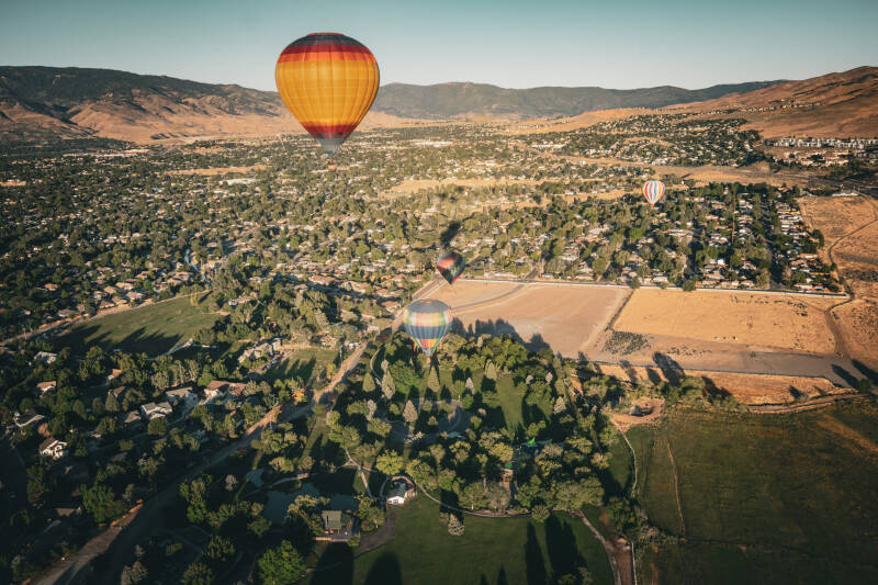 Reno Balloon Races Media Flight 2026