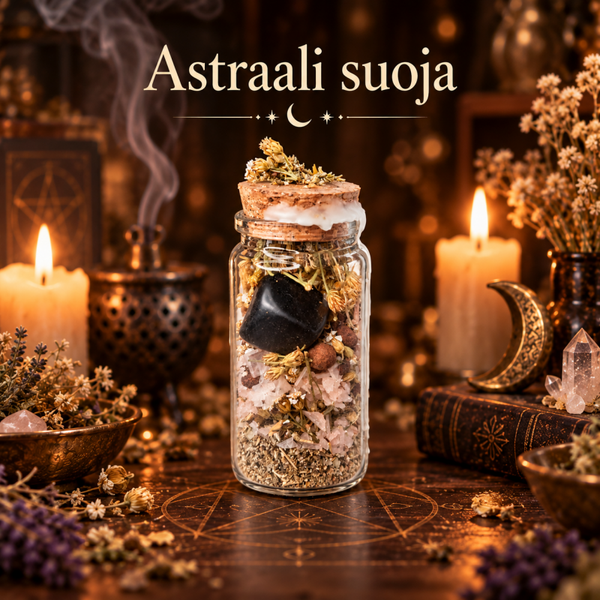 Loitsupullo Astraali suoja