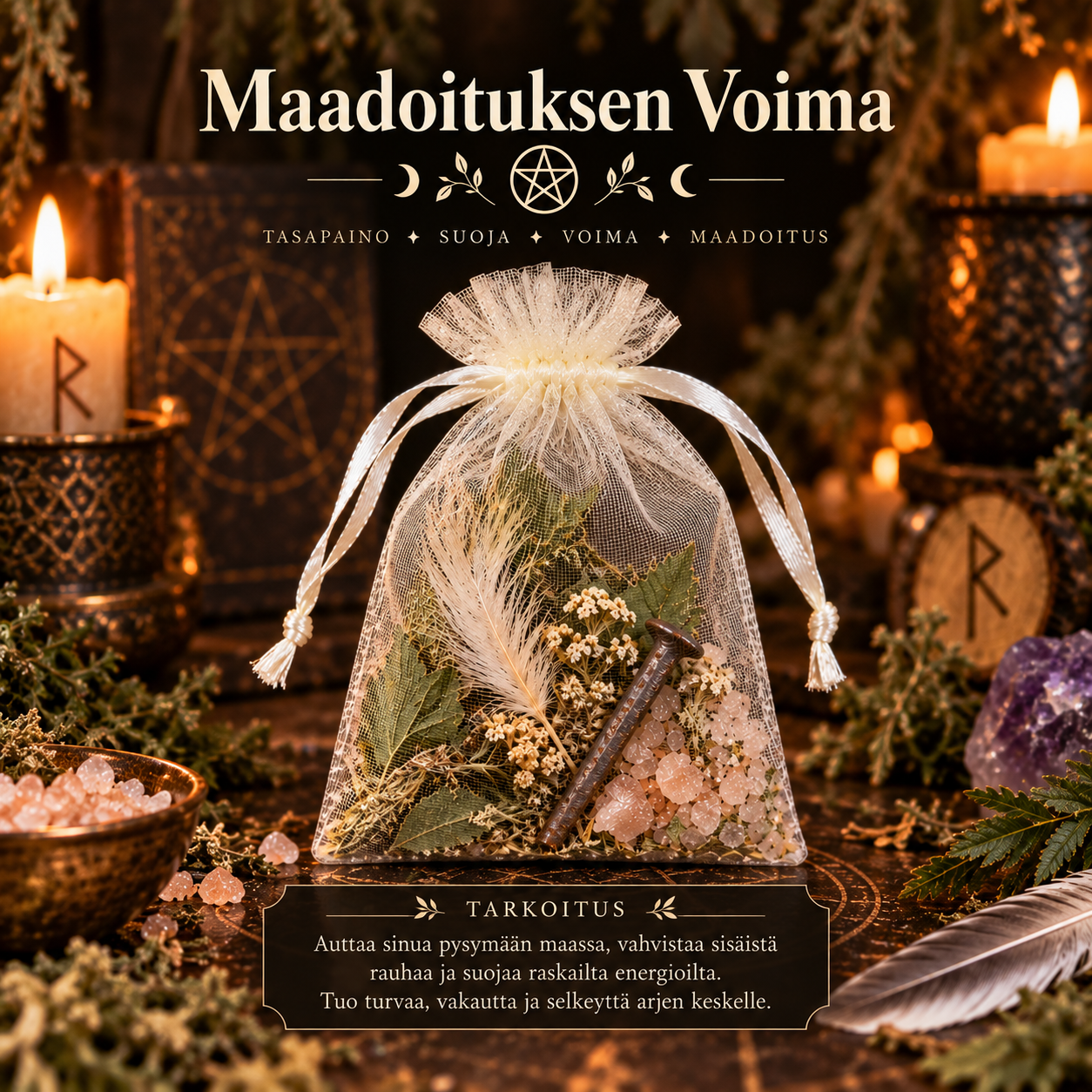 Loitsupussi Maadoituksen voima