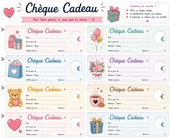 Chèque cadeaux