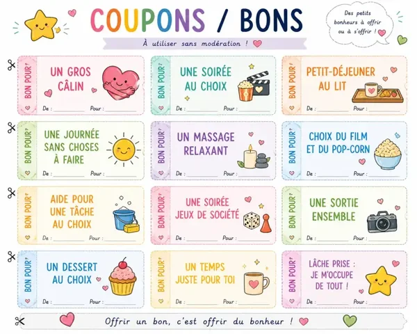 Coupons / Bons