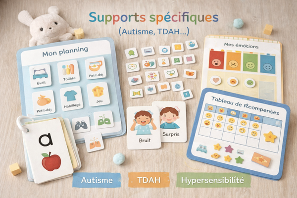 Supports spécifiques ( Autisme, TDAH...)