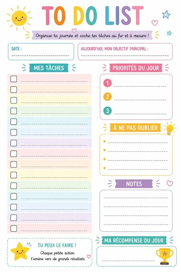 To do list