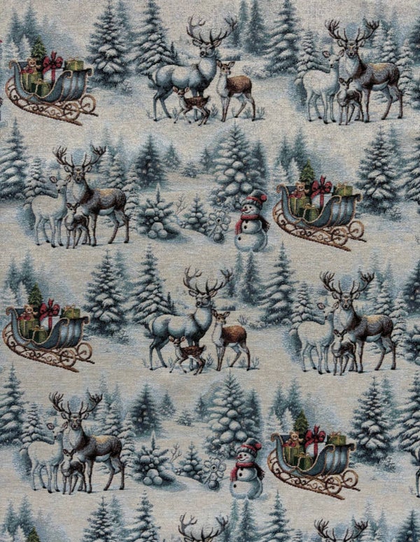Gobelin kerst rendieren