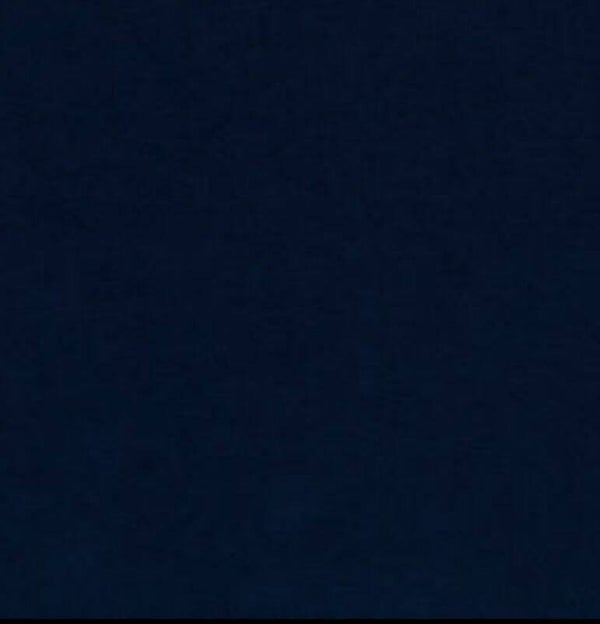 Matt velvet 79 donker blauw 140 cm hoog / breed