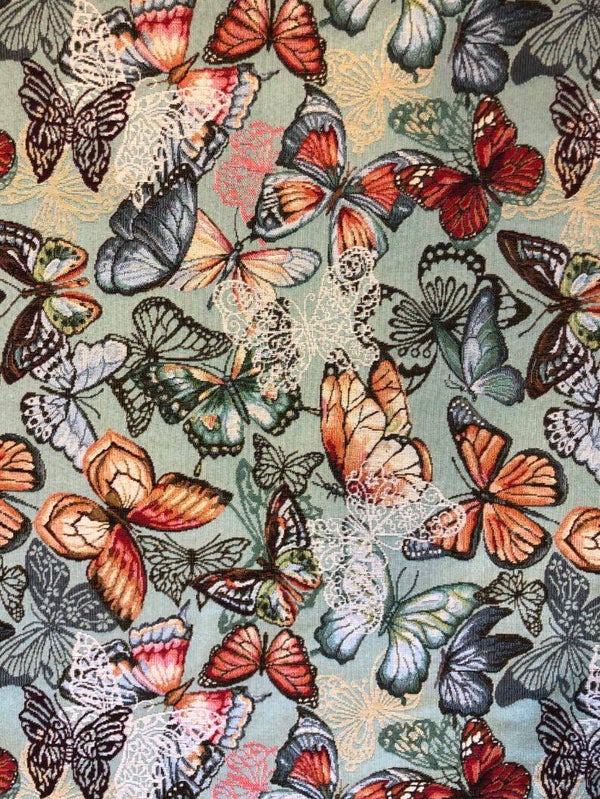 Gobelin lovely turquesa 140 cm hoog / breed