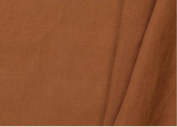 100 % Linnen voor gewassen cognac 150 cm hoog / breed