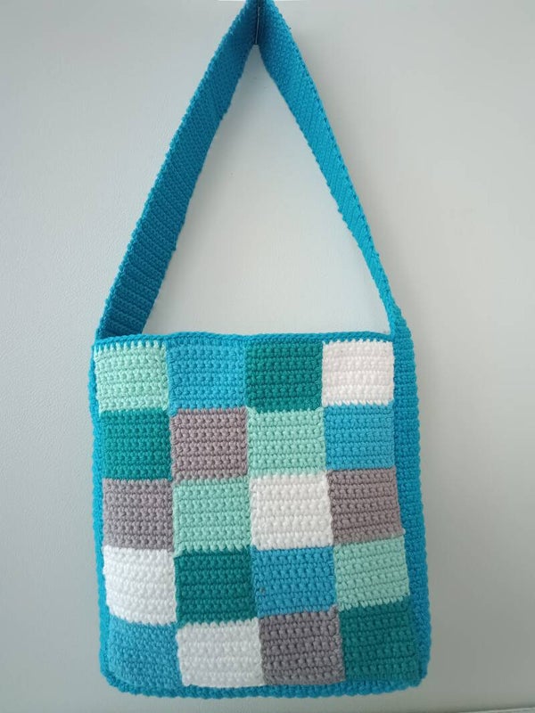 Kinder Häkeltasche Handarbeit/Bolsita de ganchillo para nenas