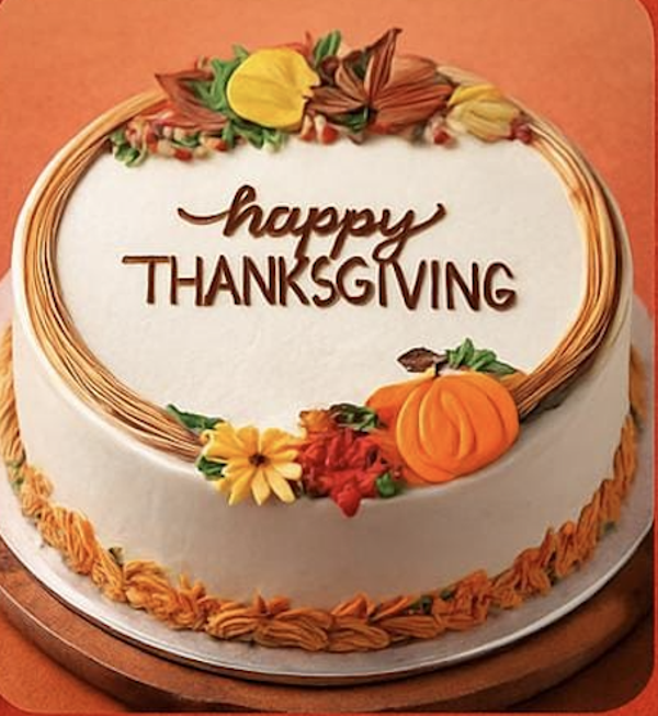 Design 3 – Rustic Floral Thanksgiving 10-inch
