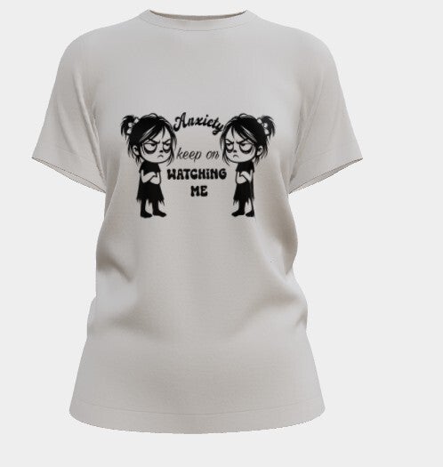 Graphic Vinyl Tee-Anxiety