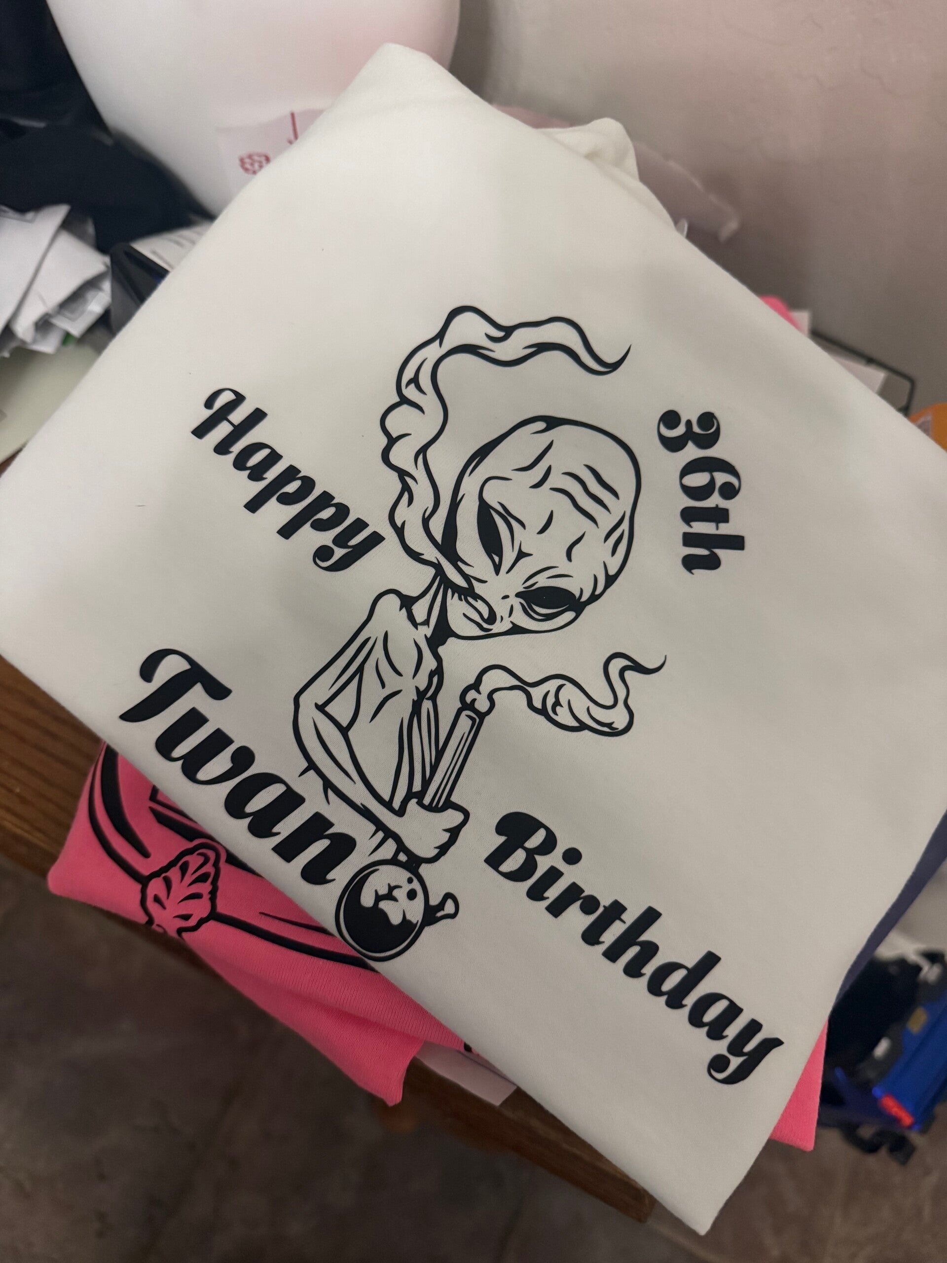 Customizable bday tee