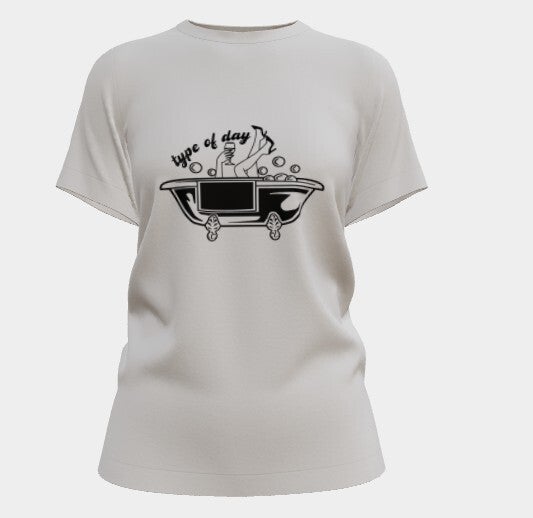 Graphic Vinyl tee- Type of day