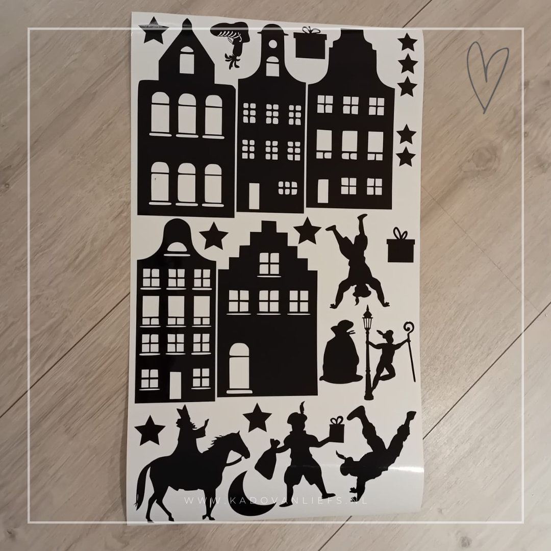 Raam Sticker Rand Raamstickers / Stickers / Bedrukking / Producten | Kado van Liefs