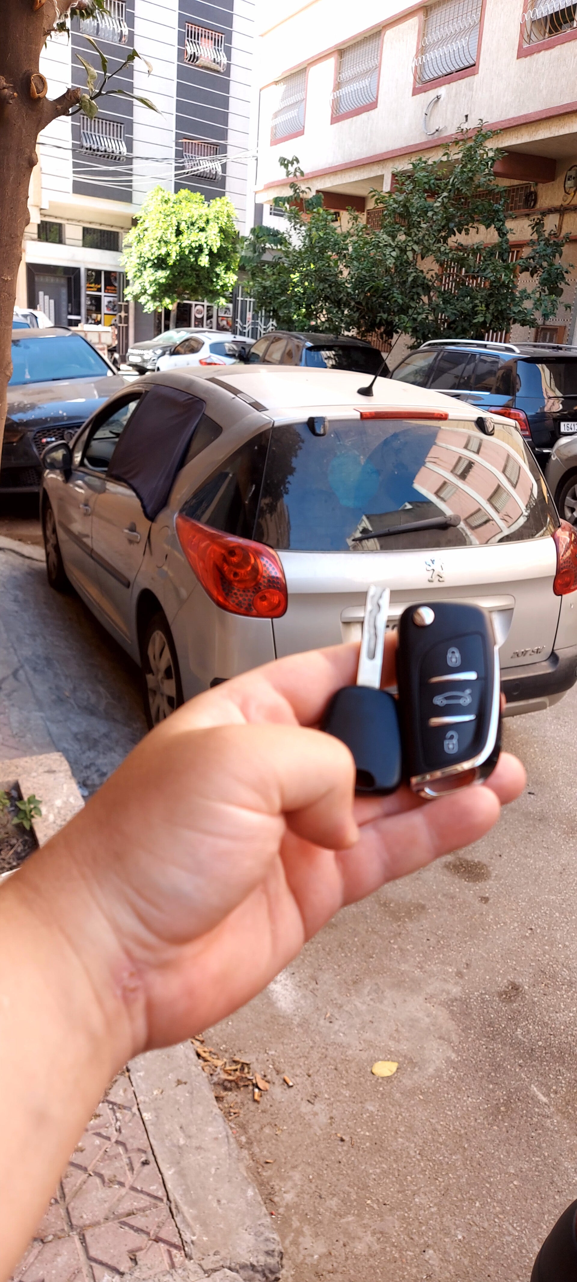 Double de clés auto Peugeot  207 SW à Tanger 