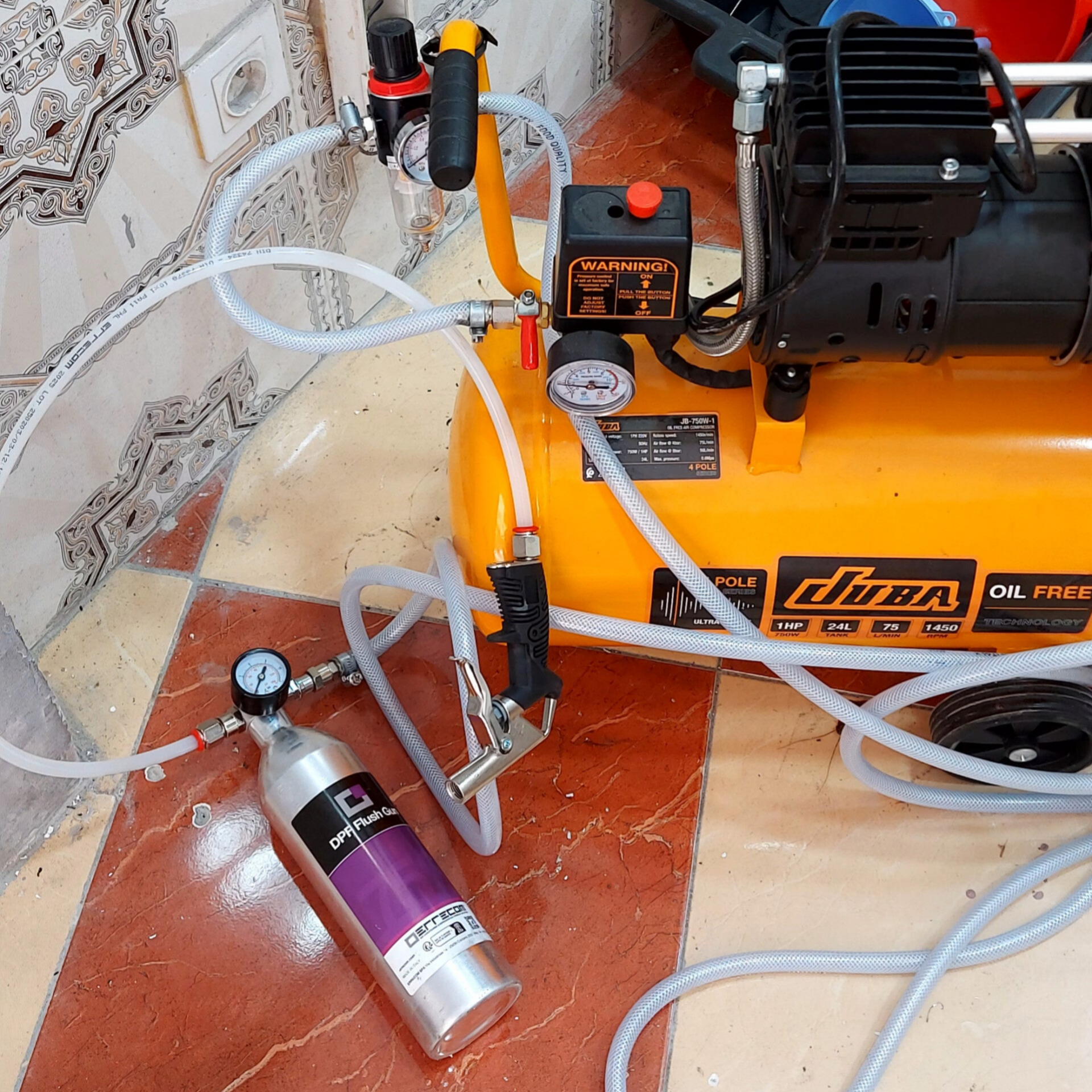 Pistolet nettoyage Fap/ dpf cleaning  à Tanger 