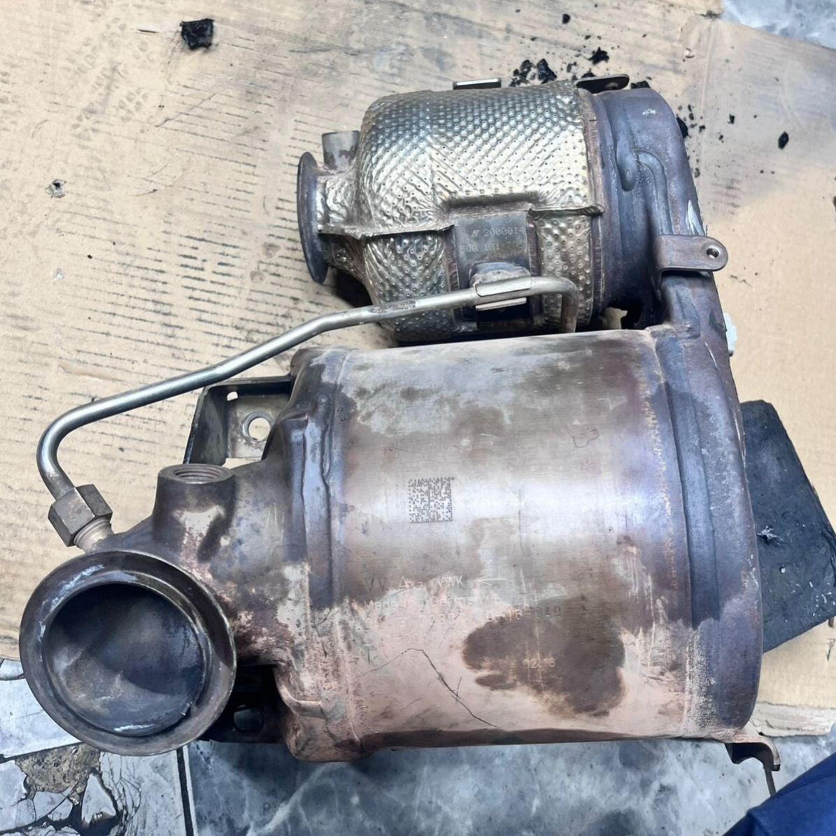 Catalyseur filtre à particules dpf