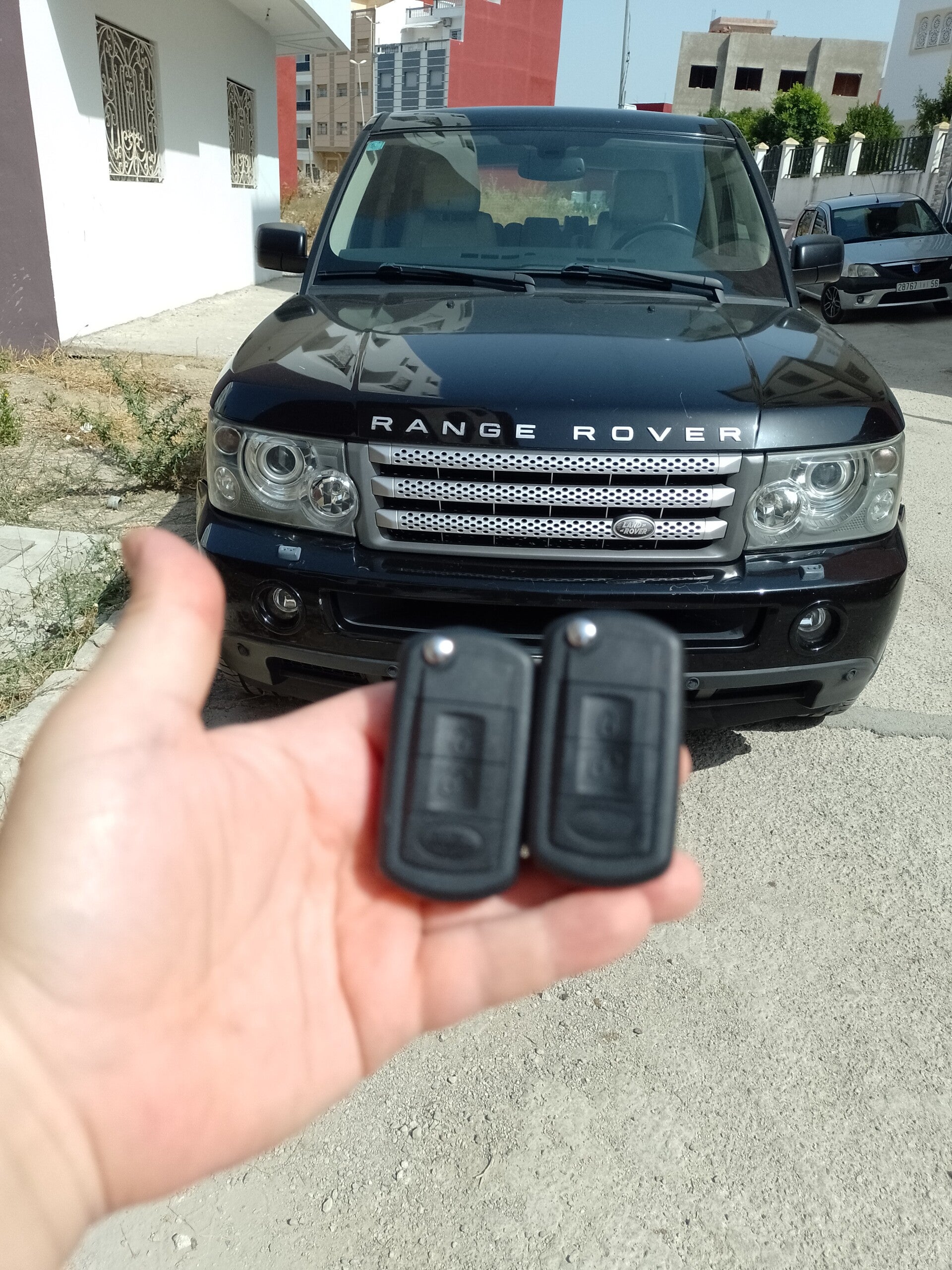Double clés range rover Tanger Maroc 