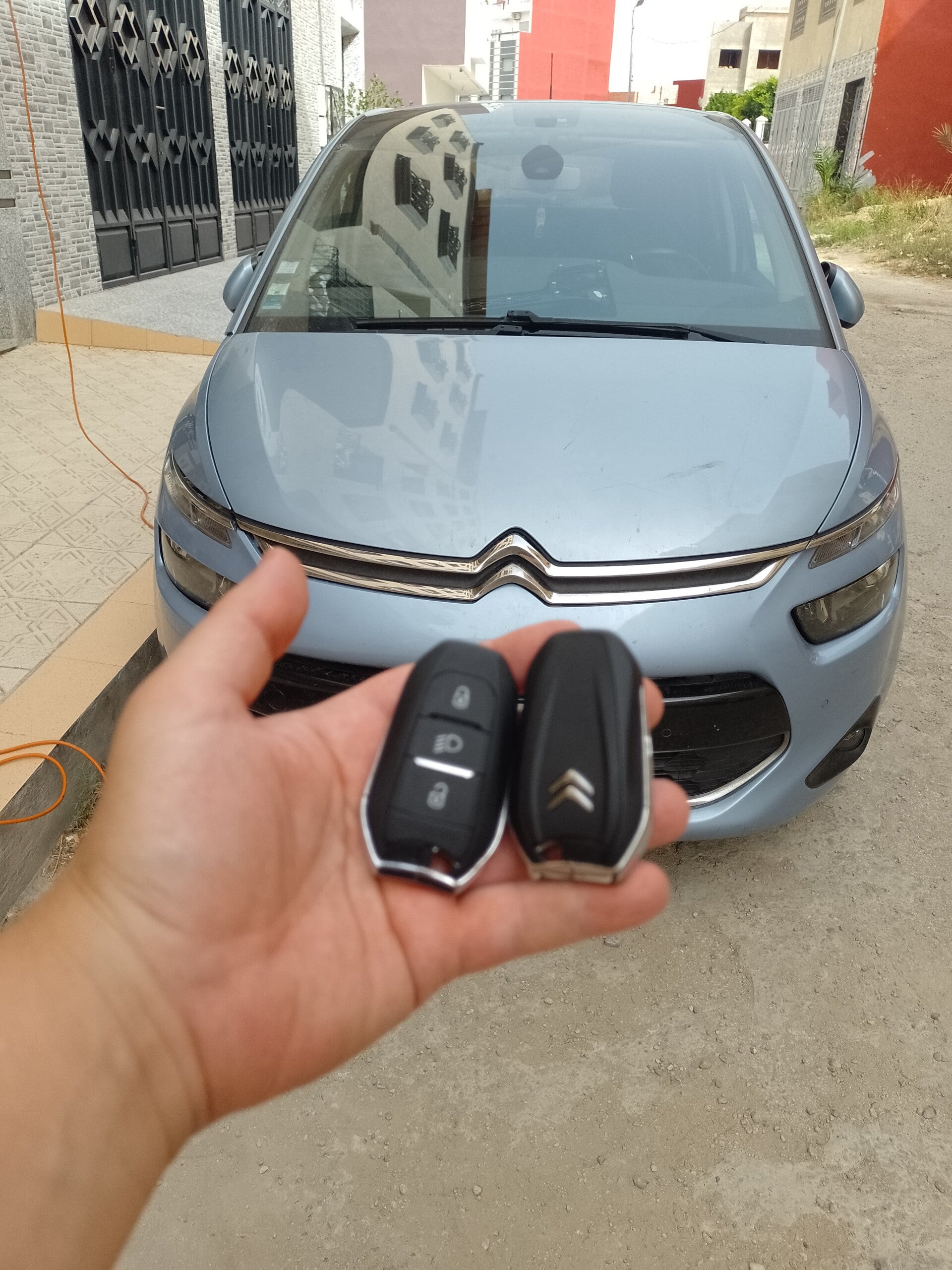 Double clés voiture Citroën C4 Tanger 
