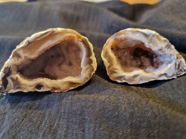 Géode d'Agate - Moyenne (paire)