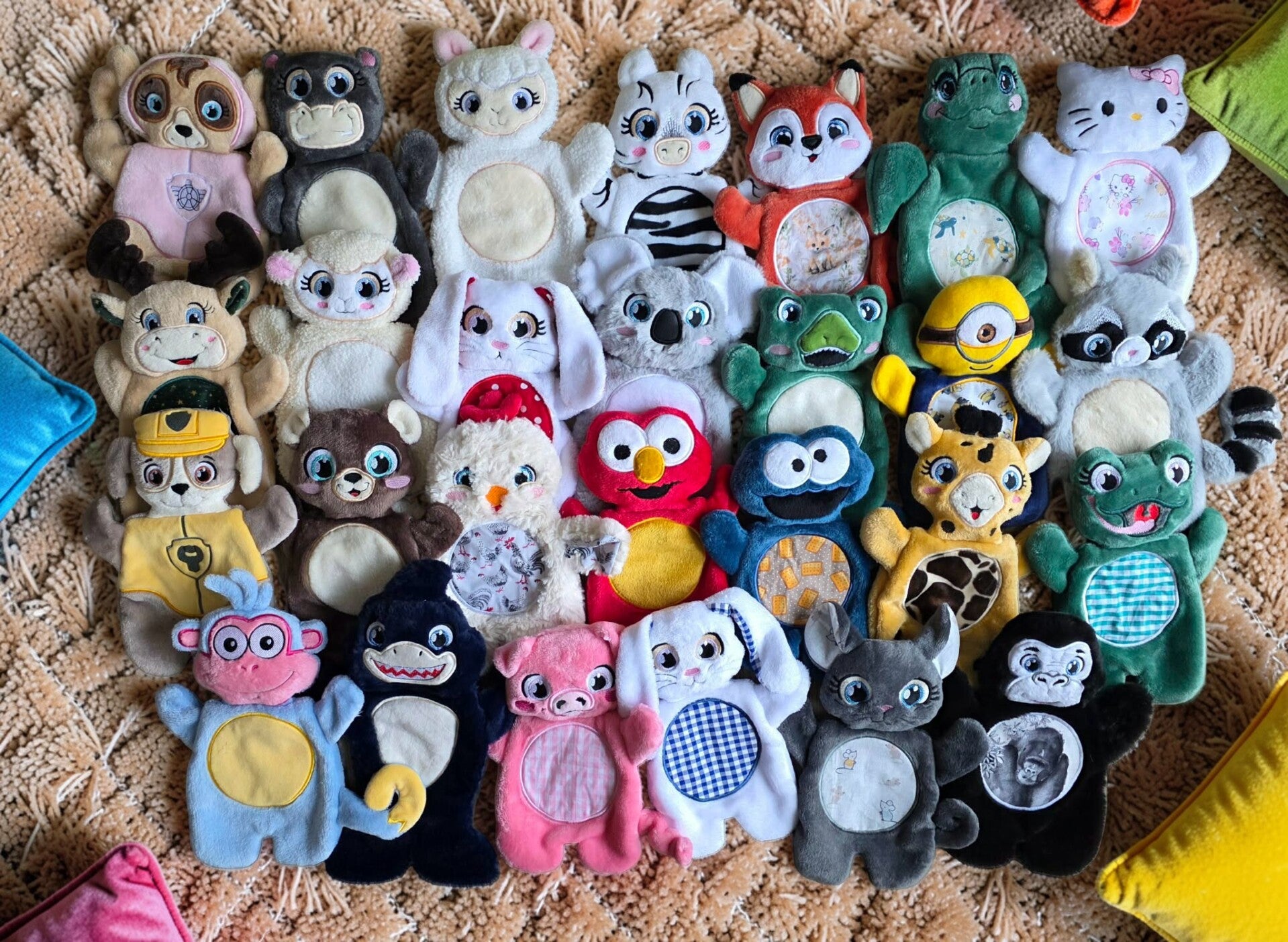 Adorable doudou plat
